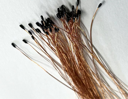 Emaliowany drut ołowiany Emaliowany termistor NTC Precyzyjny element elektroniczny